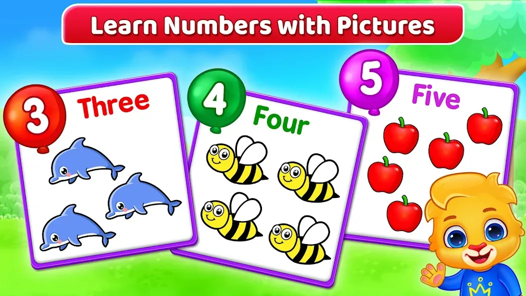 123 Numbers - Count & Tracing  [МОД Бесконечные монеты] Screenshot 4