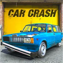 Взломанная Car Crash Racing - Russia (Кар Краш Рейсинг)  [МОД Меню] - последняя версия apk на Андроид