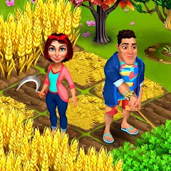 Скачать взлом Bermuda Adventures Farm Island (Бермудские приключения)  [МОД Unlimited Money] - последняя версия apk на Андроид