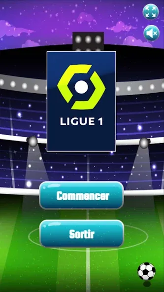 Jeu de Ligue 1 (Же де Лиг 1)  [МОД Много монет] Screenshot 1