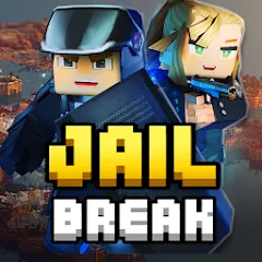 Взломанная Jail Break : Cops Vs Robbers (Джейл Брейк)  [МОД Все открыто] - полная версия apk на Андроид