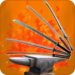 Взлом Katana Collection : blacksmith  [МОД Много денег] - последняя версия apk на Андроид