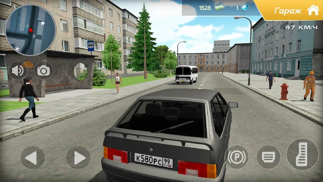 Lada 2114 Car Simulator  [МОД Menu] Screenshot 2