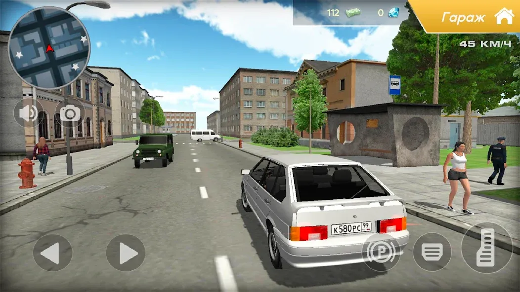 Lada 2114 Car Simulator  [МОД Menu] Screenshot 4