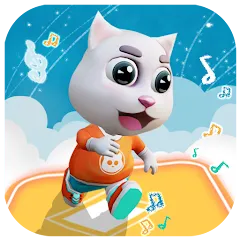 Скачать взломанную EDM Tom: Cat Dancing Tiles (ЭДМ Том)  [МОД Меню] - стабильная версия apk на Андроид