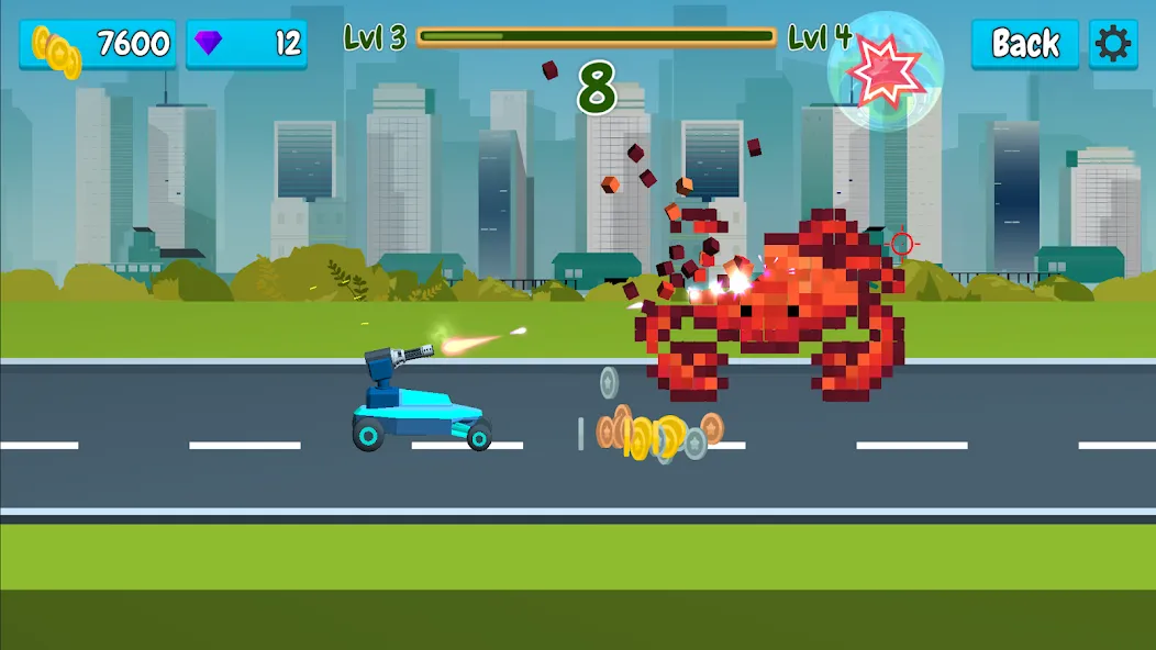 Rusher Crusher: Demolition! (Рашер Крашер)  [МОД Меню] Screenshot 1