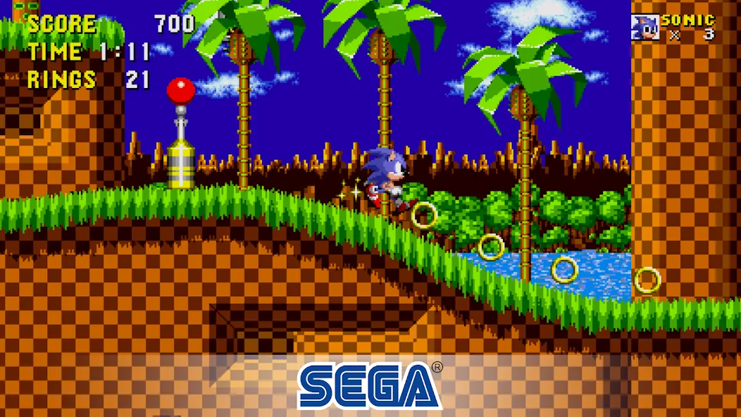 Sonic the Hedgehog™ Classic (Соник Зе Хеджхог Классик)  [МОД Mega Pack] Screenshot 1