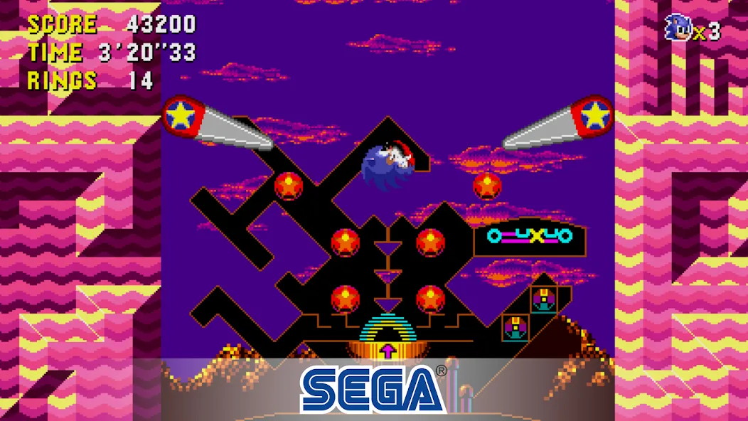 Sonic CD Classic (Соник СД Классик)  [МОД Бесконечные монеты] Screenshot 2