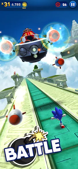 Sonic Dash - Endless Running (Соник Дэш)  [МОД Много денег] Screenshot 3