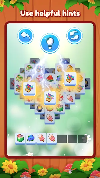 Triple Connect: Match Tile (Трипл Коннект)  [МОД Mega Pack] Screenshot 4