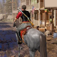 Взлом West Cowboy - Gunfighter Game (Уэст Ковбой)  [МОД Unlocked] - полная версия apk на Андроид