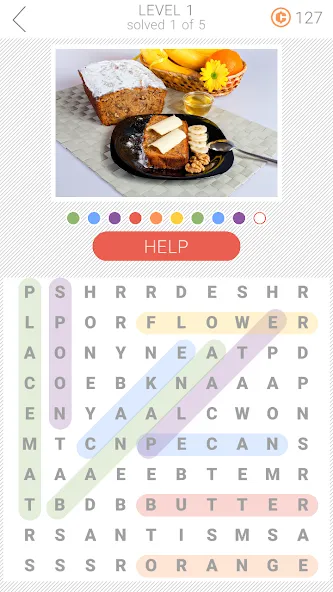 10x10 Word Search (десять на десять)  [МОД Mega Pack] Screenshot 3