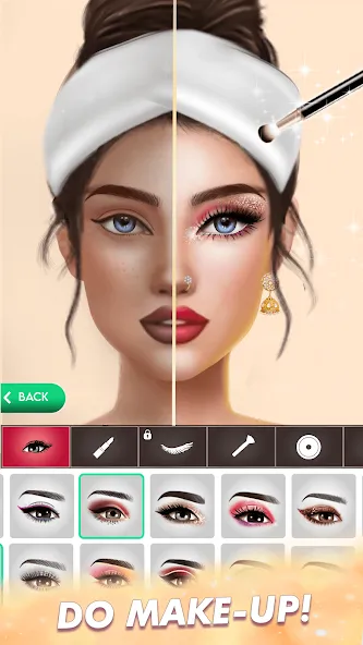 Makeup, Fashion Dress up Games  [МОД Много денег] Screenshot 1