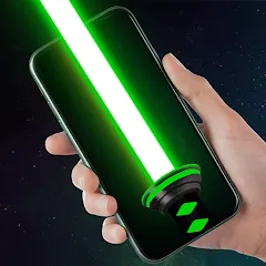 Взлом Lightsaber Gun Simulator  [МОД Бесконечные деньги] - стабильная версия apk на Андроид