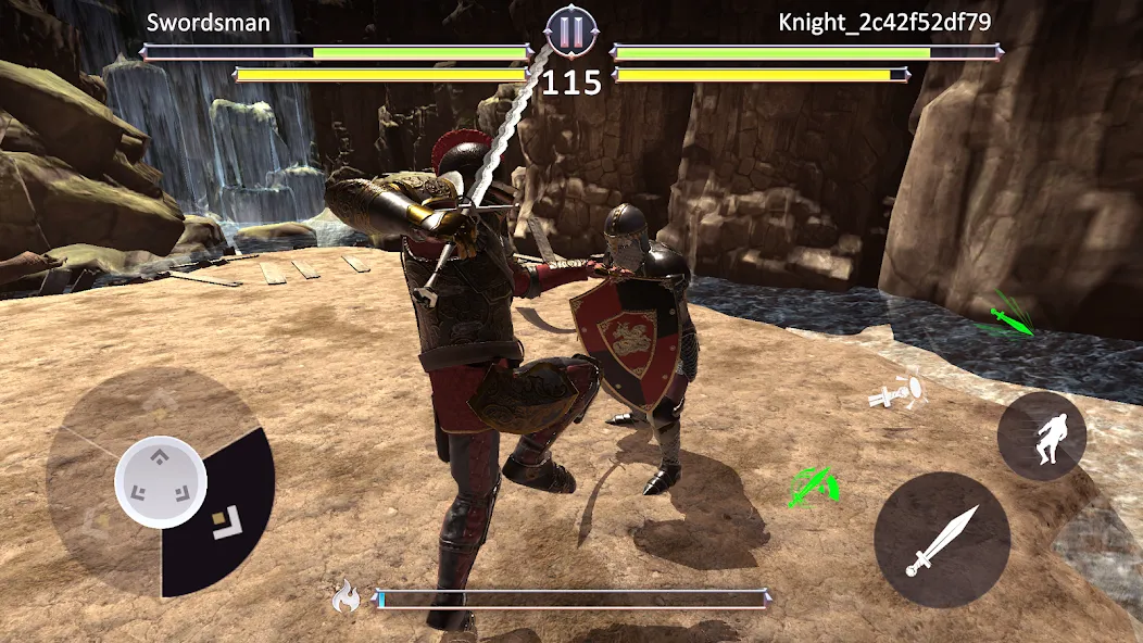 Knights Fight 2: New Blood (На русский язык это будет Найтс Файт 2)  [МОД Все открыто] Screenshot 4