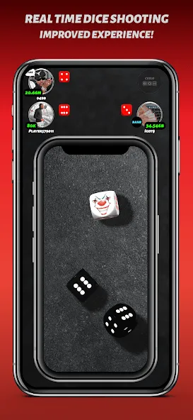 Phone Dice™ Street Dice Game (Фон Дайс Стрит Дайс Гейм)  [МОД Menu] Screenshot 5