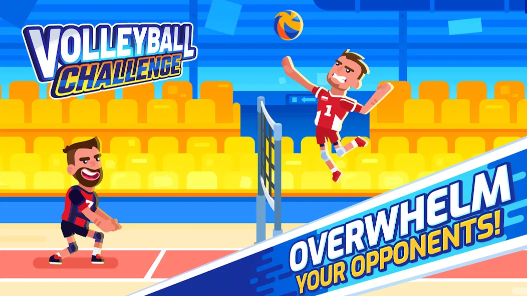 Volleyball Challenge 2024  [МОД Unlocked] Screenshot 1