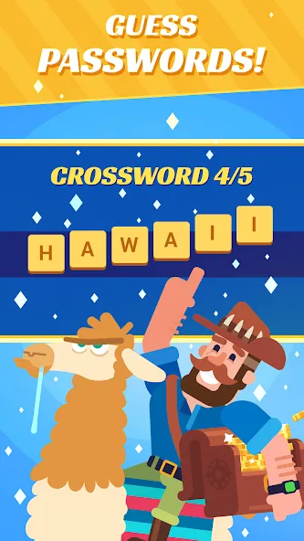 Crossword Islands:Daily puzzle  [МОД Много денег] Screenshot 1