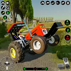 Скачать взломанную Farming Tractor Simulator Game  [МОД Бесконечные монеты] - полная версия apk на Андроид