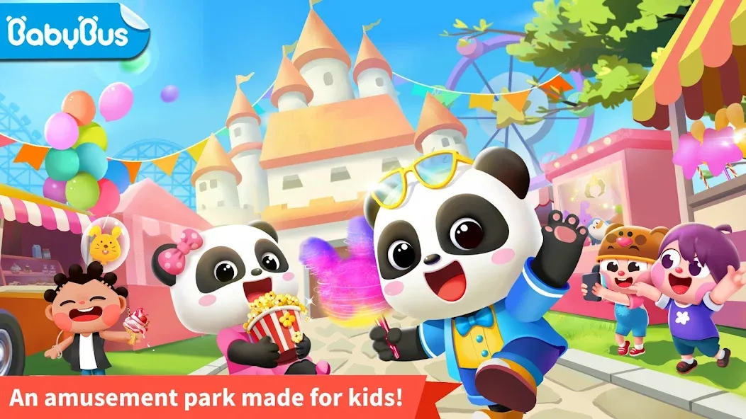 Baby Panda's Fun Park  [МОД Mega Pack] Screenshot 1