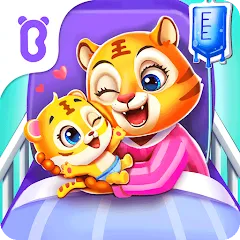 Взломанная Baby Panda's Hospital Care  [МОД Много монет] - полная версия apk на Андроид