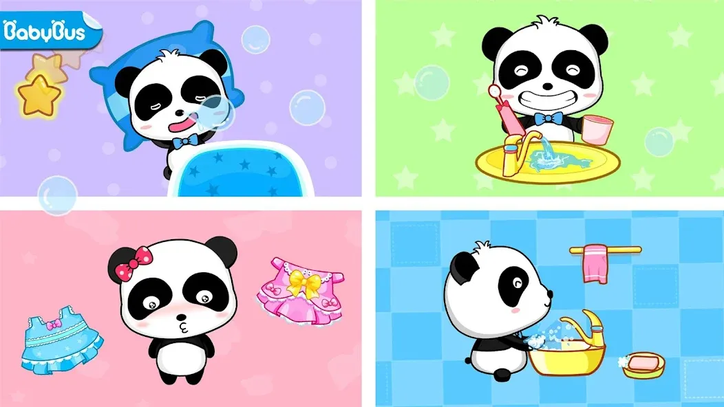 Baby Panda's Daily Life  [МОД Много денег] Screenshot 1