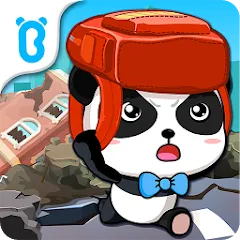 Взломанная Baby Panda Earthquake Safety 1  [МОД Mega Pack] - полная версия apk на Андроид