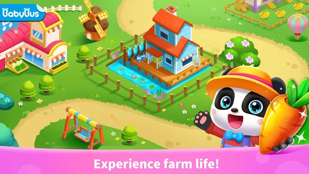 Little Panda's Farm  [МОД Много монет] Screenshot 1