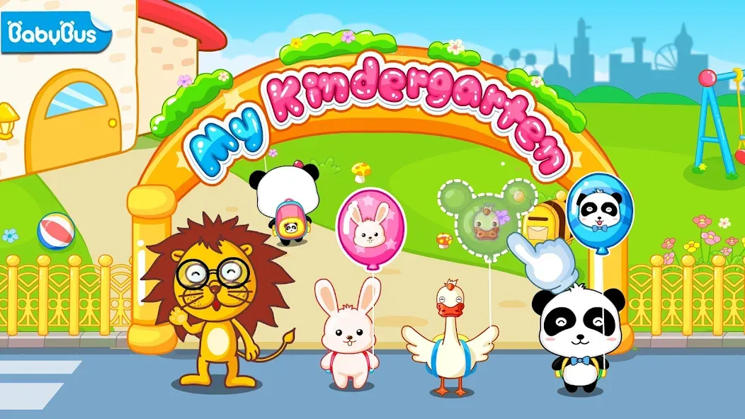 Baby Panda Kindergarten  [МОД Menu] Screenshot 1