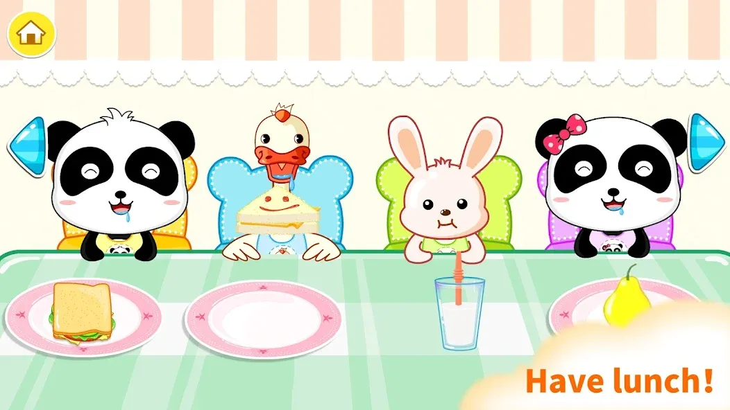 Baby Panda Kindergarten  [МОД Menu] Screenshot 3