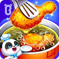 Скачать взломанную Little Panda's Space Kitchen  [МОД Бесконечные монеты] - последняя версия apk на Андроид