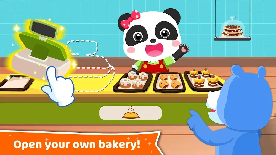 Baby Panda's Dream Job  [МОД Много денег] Screenshot 3