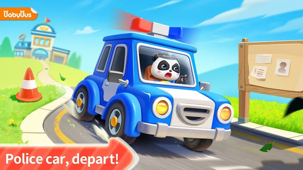 Little Panda Policeman  [МОД Меню] Screenshot 1