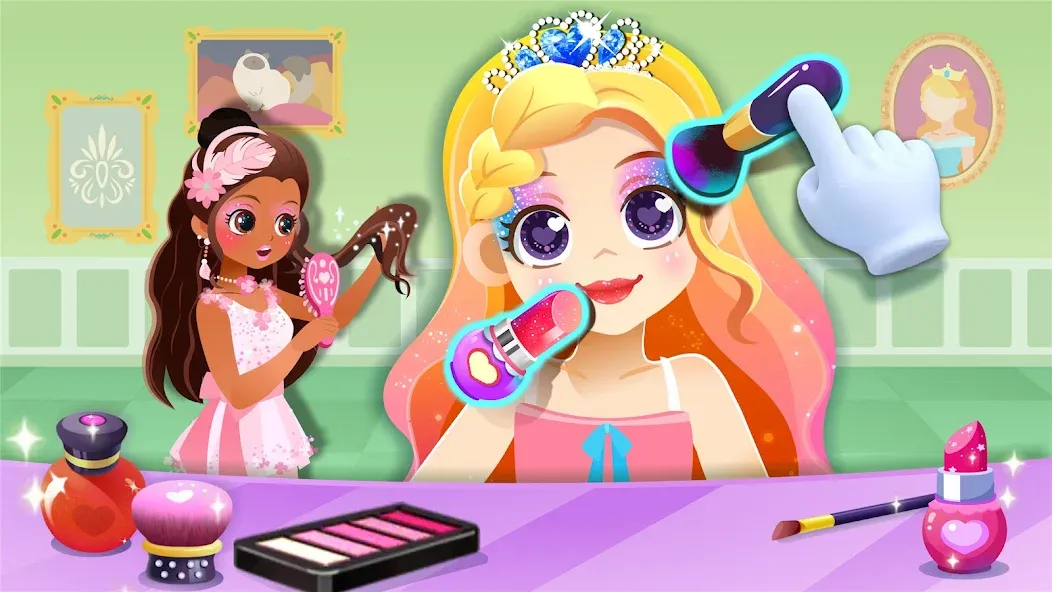 Little Panda: Princess Makeup  [МОД Бесконечные деньги] Screenshot 2