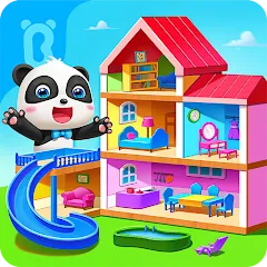 Скачать взломанную Baby Panda's House Games  [МОД Бесконечные деньги] - последняя версия apk на Андроид