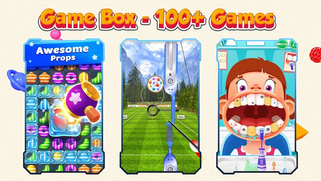 Game Box - 100+ Games (Гейм Бокс)  [МОД Unlimited Money] Screenshot 2