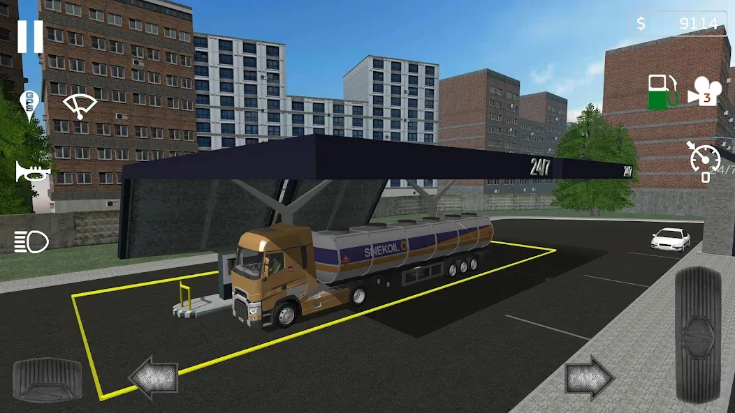 Cargo Transport Simulator (Карго Транспорт Симулятор)  [МОД Бесконечные монеты] Screenshot 5