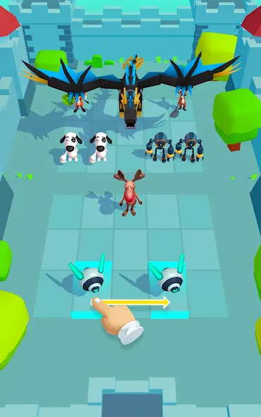 Animal Merge - Evolution Games (Анимал Мерж)  [МОД Много монет] Screenshot 4