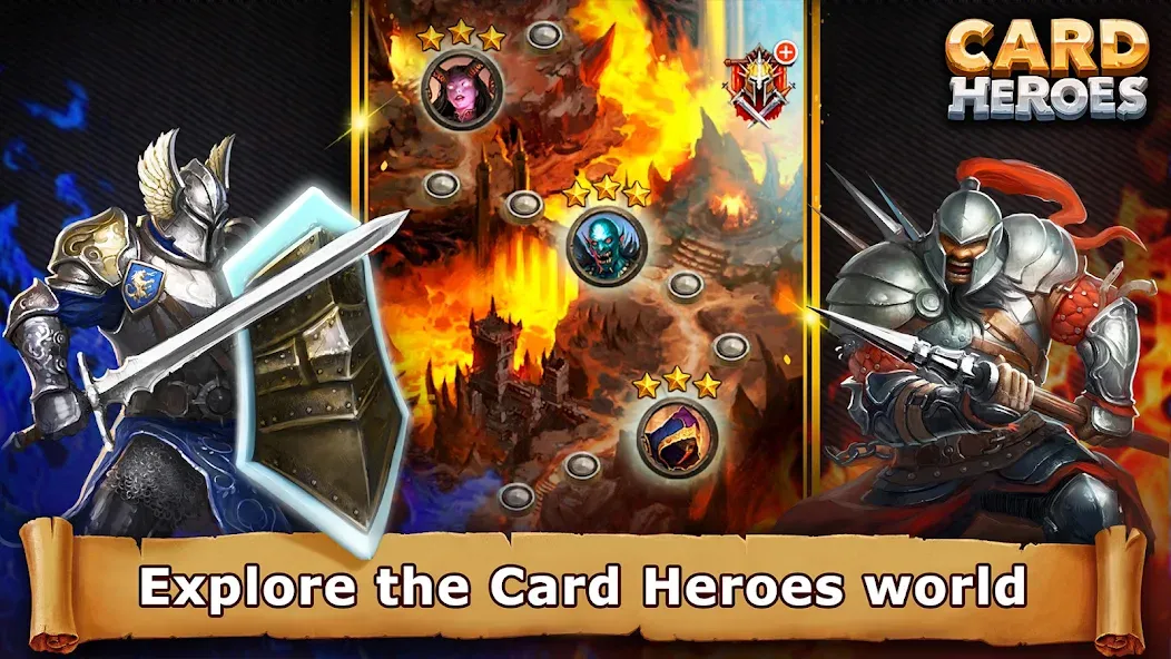 Card Heroes: TCG/CCG deck Wars (Кард Хироес)  [МОД Много монет] Screenshot 3