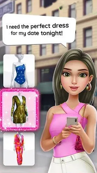 Fashion Makeover Stylist Game  [МОД Все открыто] Screenshot 3
