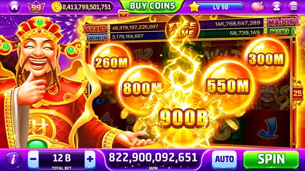 Golden Casino - Slots Games (Голден Казино)  [МОД Unlimited Money] Screenshot 1