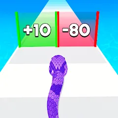 Скачать взлом Snake Run Race・3D Running Game (Снейк Ран Рейс)  [МОД Mega Pack] - полная версия apk на Андроид