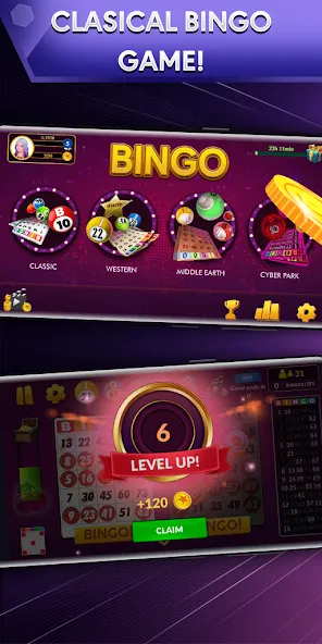 Bingo - Offline Bingo Game  [МОД Много монет] Screenshot 2