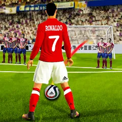 Скачать взлом Soccer Kick Football Champion  [МОД Много монет] - последняя версия apk на Андроид