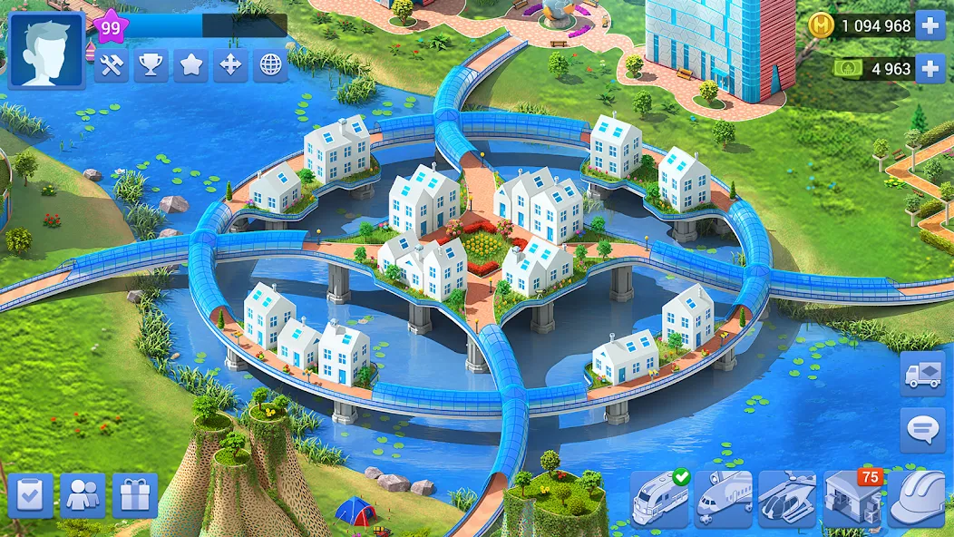 Megapolis: City Building Sim (Мегаполис)  [МОД Mega Pack] Screenshot 3