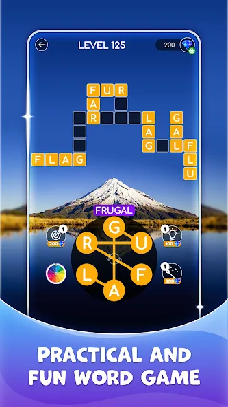 Calming Crosswords Word Puzzle  [МОД Mega Pack] Screenshot 4