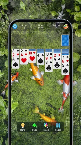 Solitaire, Klondike Card Games  [МОД Много монет] Screenshot 5