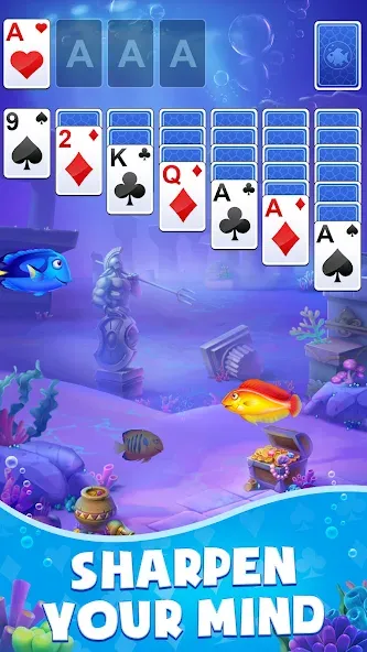 Solitaire: Fish Master (Солитер)  [МОД Menu] Screenshot 2