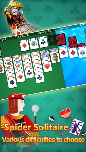 klondike solitaire :card shark  [МОД Много денег] Screenshot 1