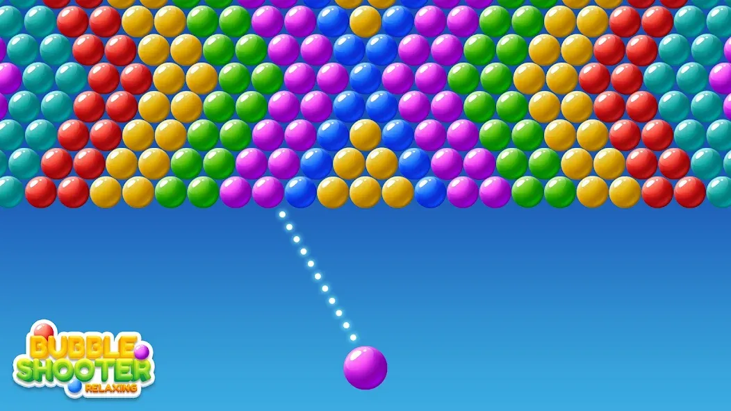 Bubble Shooter Relaxing (Бабл Шутер Релаксинг)  [МОД Unlocked] Screenshot 2